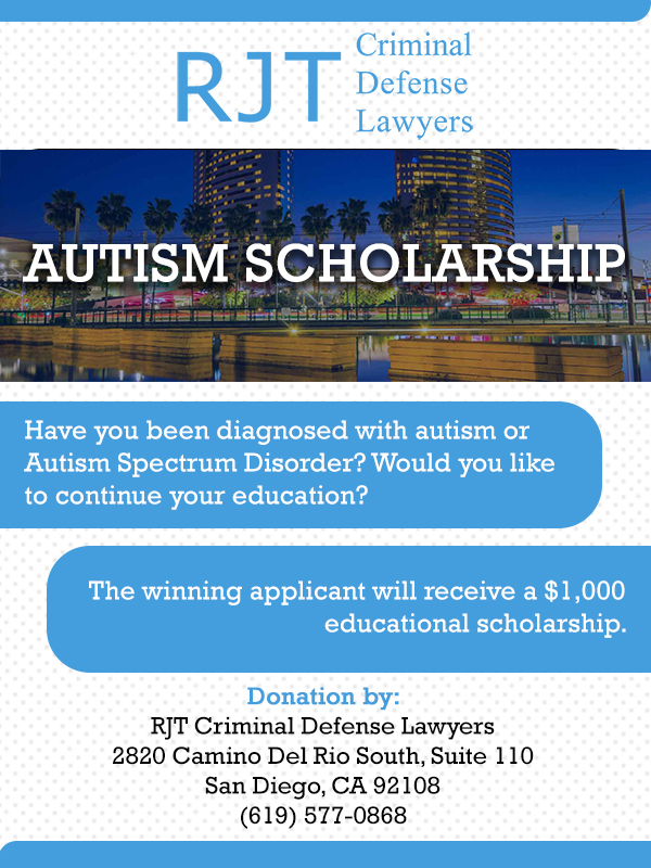 2019 autism scholarship conteset